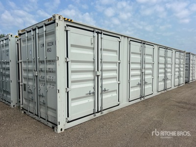 2025 40 ft High Cube Multi-Door Kontener magazynowy