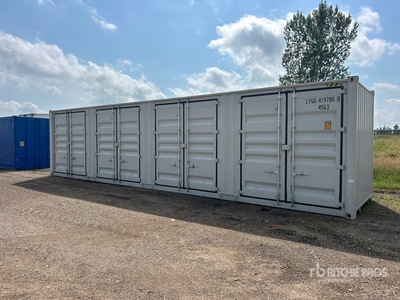 2026 40 ft High Cube Multi-Door Contenedor de almacenamiento