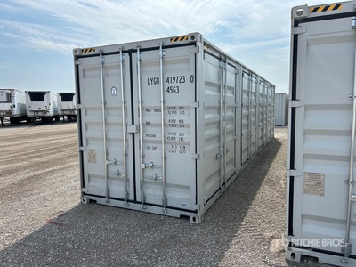 2026 40 ft High Cube Multi-Door Storage Container