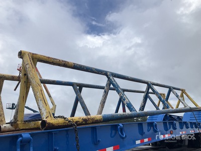 Quantity of (2) Oil Field 28 ft Pipe Racks