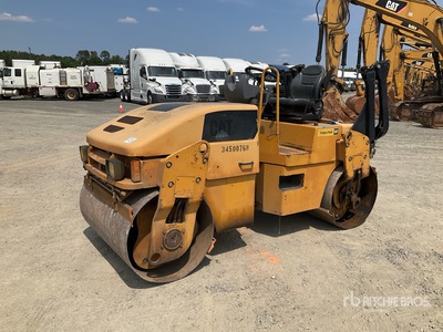 2012 Cat CB34 Vibratory Double Drum Roller