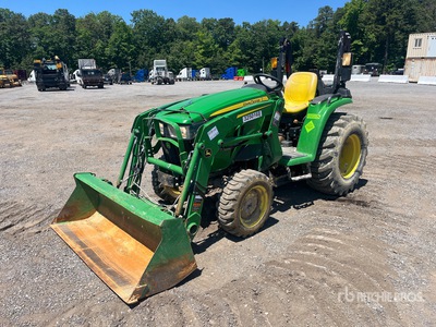 2009 John Deere 3032E 4WD tractor utilitario