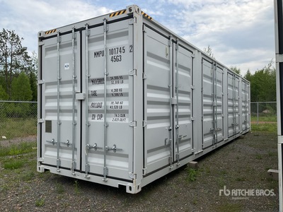 2023 40 ft High Cube Multi-Door Storage Container