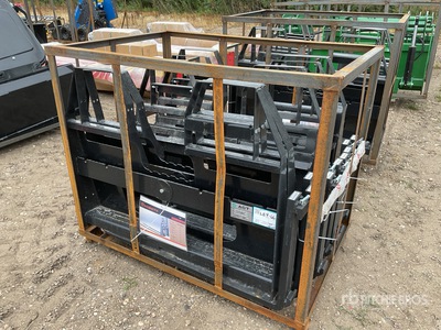 Quantity of (5) 2026 AGT SSCPF42-2200-WFF 42 in Skid Steer Forks (Unused)