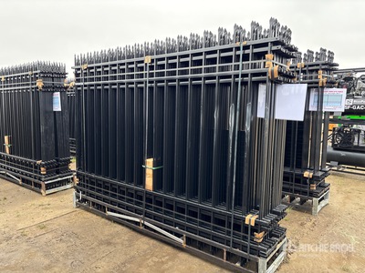Quantity of (20) Canex 10 ft x 7 ft Powder Coated Fencing (Unused)