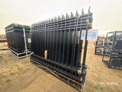 Quantity of (20) Canex 10 ft x 7 ft Powder Coated Fencing