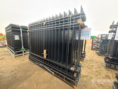 Quantity of (20) Canex 10 ft x 7 ft Powder Coated Fencing