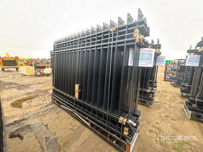 Quantity of (20) Canex 10 ft x 7 ft Powder Coated Fencing