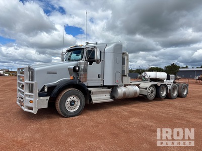 2009 Kenworth T800 10x4 Wide Hood 5-Achs Sattelzugmaschine mit Schlafkabine