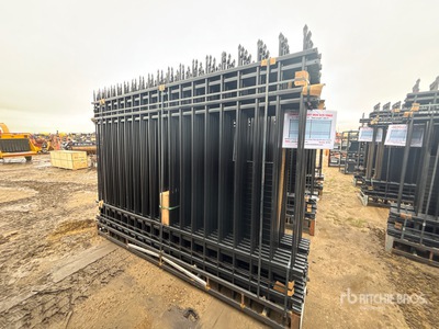 Quantity of (20) Canex 10 ft x 7 ft Powder Coated Fencing