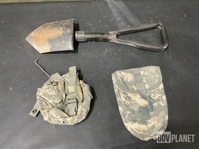 (161) Entrenching Tool Carriers, (102) Canteen Pouches & Assorted Items