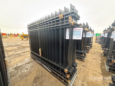 Quantity of (20) Canex 10 ft x 7 ft Powder Coated Fencing