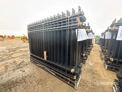 Quantity of (20) Canex 10 ft x 7 ft Powder Coated Fencing