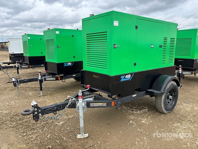 2022 Megagen Z48KH 38.4 kW Mobile Generator Set