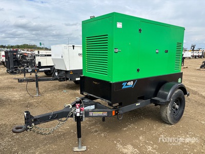 2023 Megagen Z48KH 38 kW Mobile Generator Set