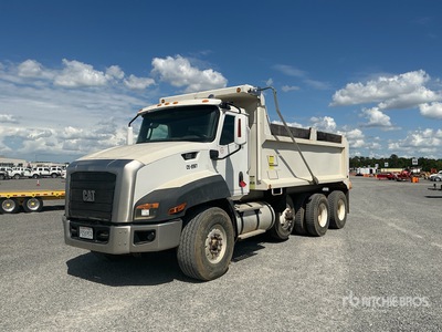 2014 Cat CT660 8x4 Tri/A Dump Truck (Inoperable)