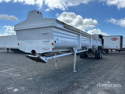 2007 Lufkin ULD-38 42 ft T/A End Dump Trailer