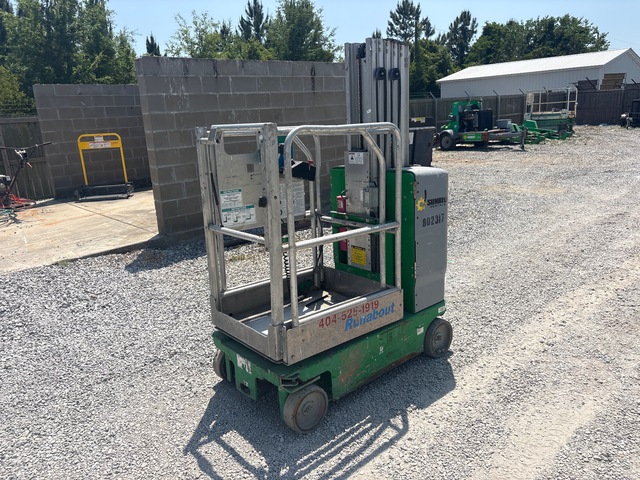 2016 Genie GR-20 Vertical Mast Lift 2016 Genie GR-20 Vertical Mast Lift