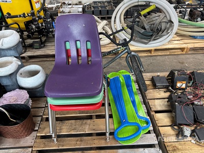 Source Bike, (3) Chairs, Sled Scoot