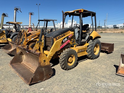 2007 Cat 414E 4x4 Landscape Loader
