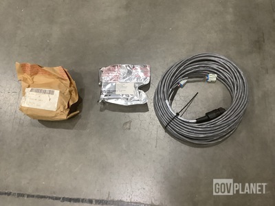 (6) Cable Assemblies, (6) Shaft Coupling Halves & Assorted Items