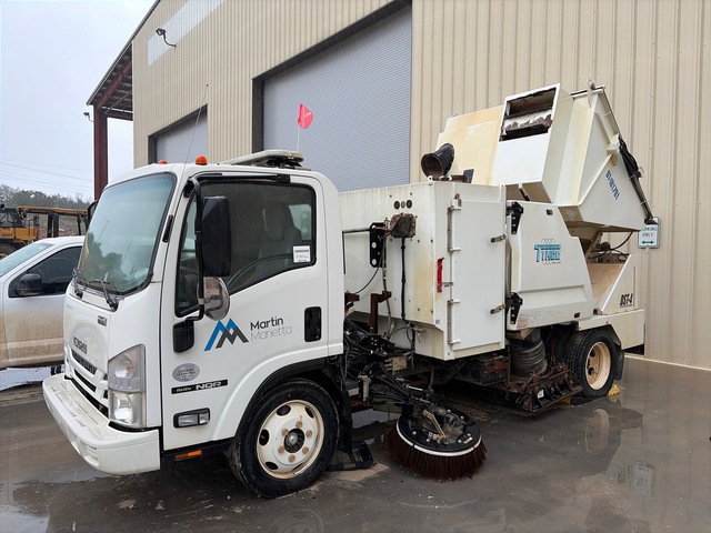 2017 Tymco 485 on 2016 Isuzu NQR Sweeper Truck