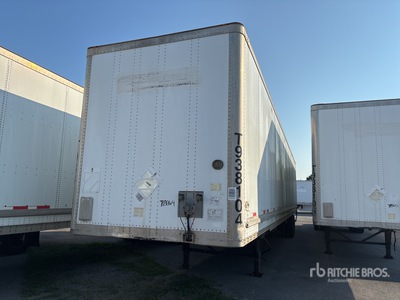 2008 Wabash 53 ft x 102 in T/A مقطورة فان
