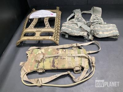 (34) Fighting Load Carriers, (39) Hydration Carriers & Assorted Items