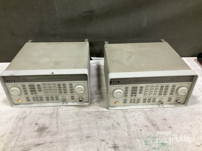 (2) HP 8647A Signal Generators