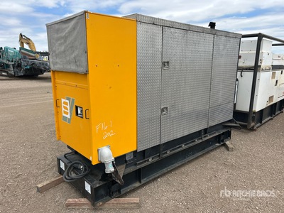 2001 SDMO GS250 220 kW Skid-Mounted Zestaw prądotwórczy