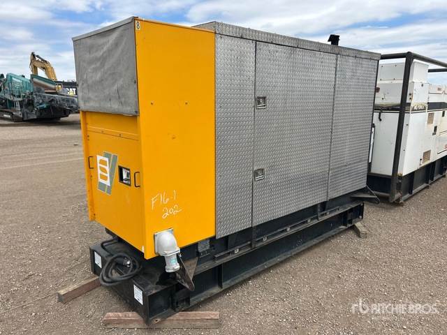 2003 Sdmo GS250 220 kW Skid-Mounted Generator Set