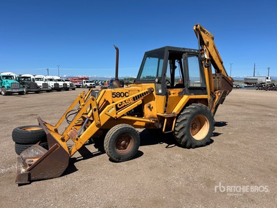 1980 Case 580C 4x2 Baggerlader