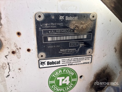 2016 Bobcat S530 Skid Steer Loader