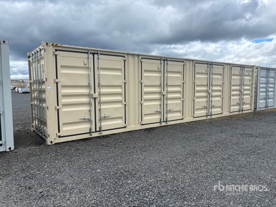 2026 40 ft High Cube Multi-Door Storage Container