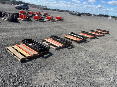 Quantity of (6) 2026 PABREAK GCC56 45 in Skid Steer Bale Spear (Unused)