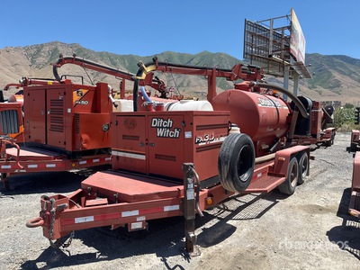 2008 Ditch Witch FX30 800 gal T/A Remorque à excavation sous vide