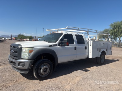 2016 Ford F-550 XL 4x4 Crew Cab Ciężarówka użytkowa