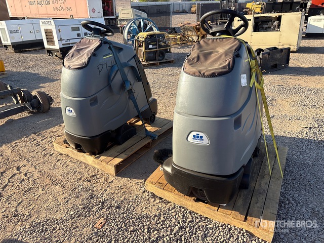 Quantity of (2) Windsor Stand-On Electric Floor Sweeper
