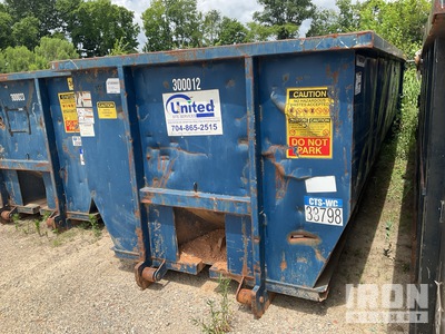 Wastequip 30 YD Cable Lift Roc 22 ft 6 in Roll-Off Container