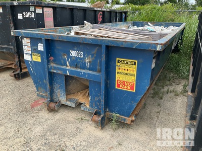 Wastequip 20 YD STD Cable Left Roc 22 ft 6 in Roll-Off Container