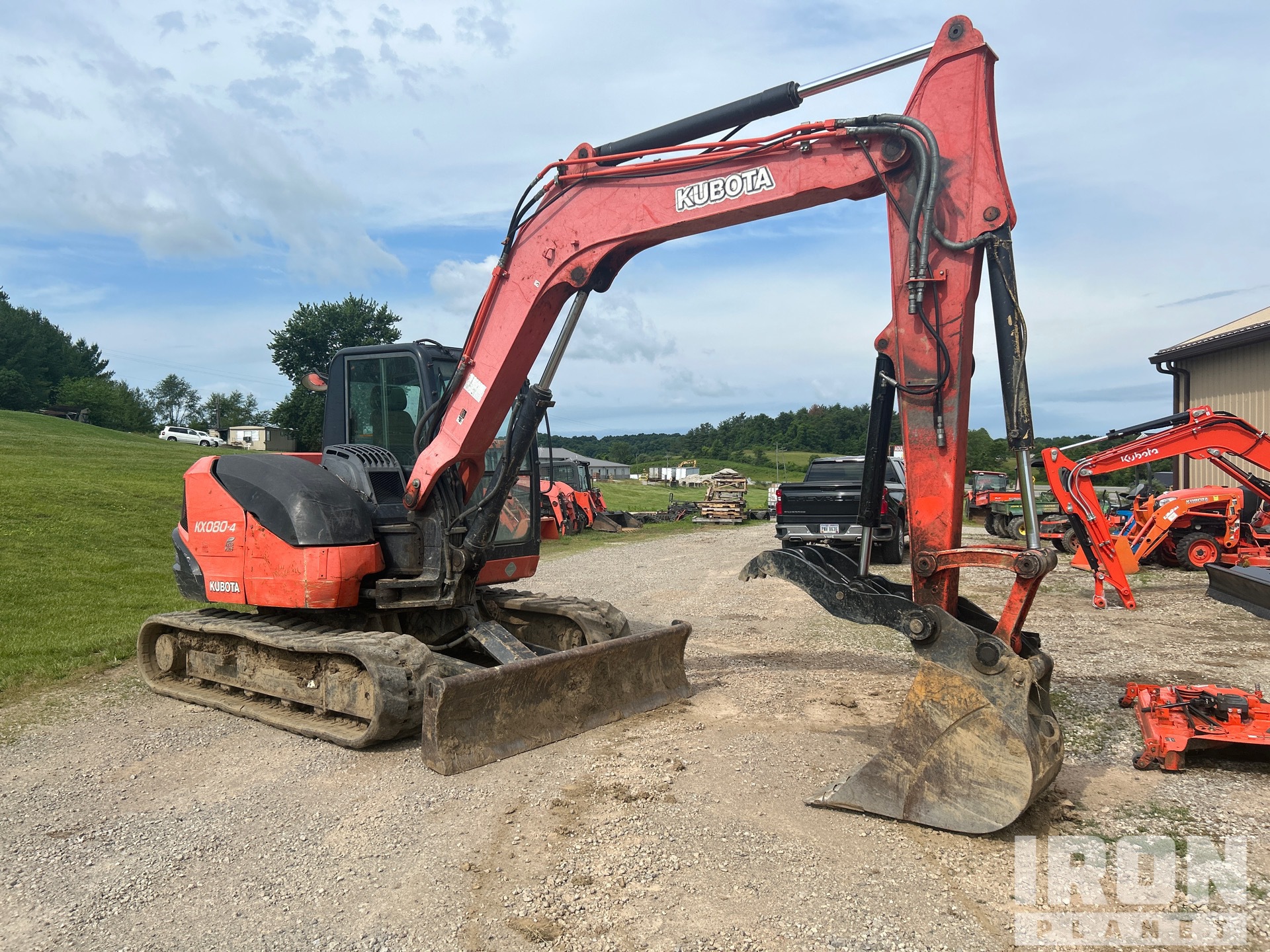2016 Kubota KX080-4R3 Mini Excavator in Jackson, Ohio, United