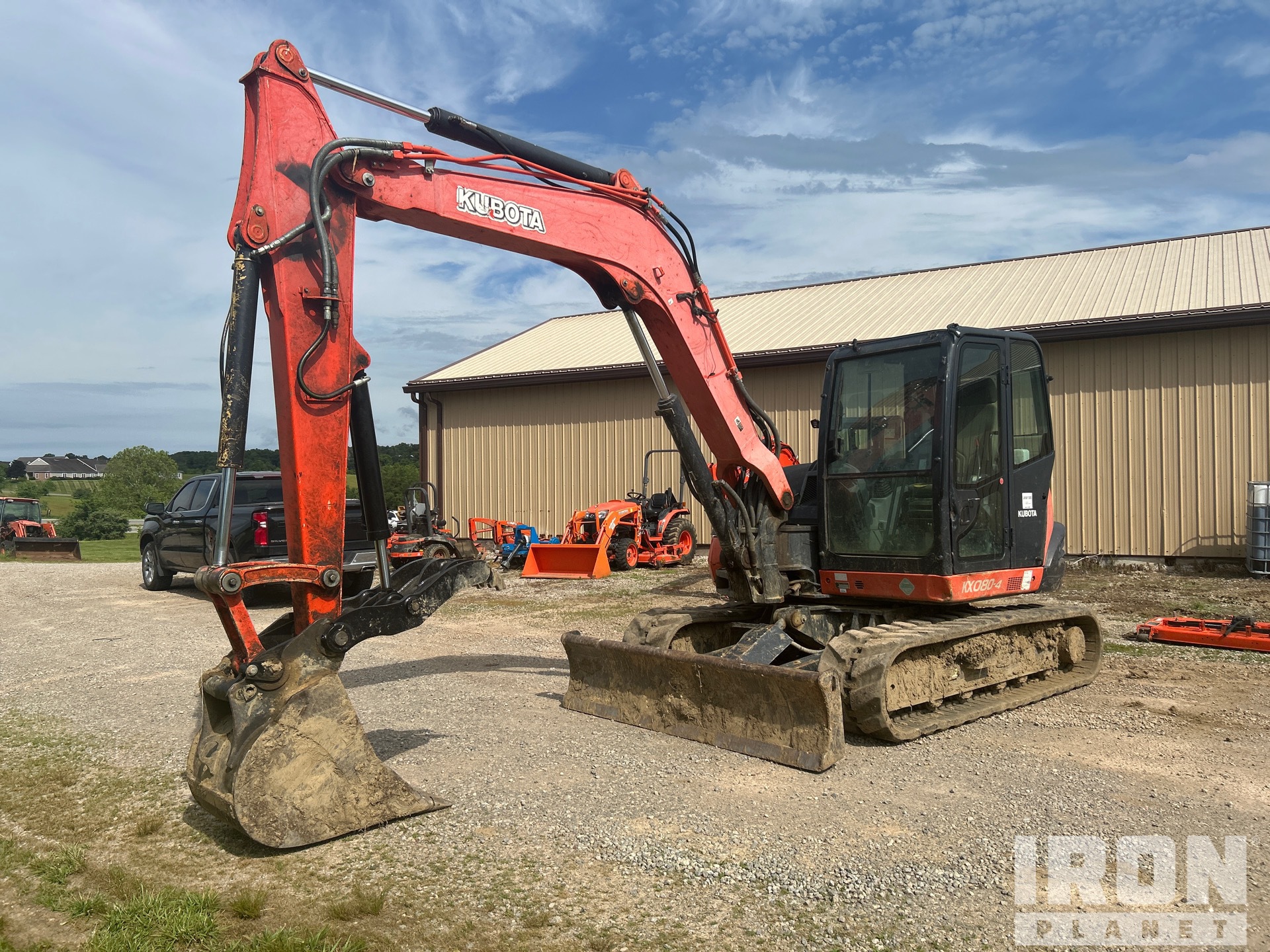 2016 Kubota KX080-4R3 Mini Excavator in Jackson, Ohio, United