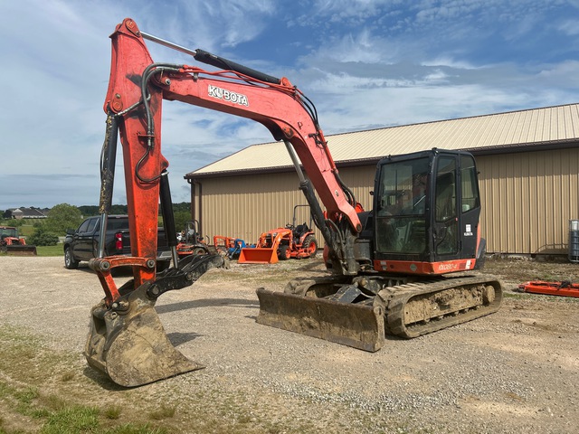 2016 Kubota KX080-4R3 Mini Excavator