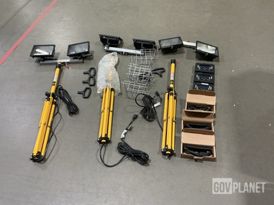 (3) Light Sets, (13) Modified Handsets & Assorted Items
