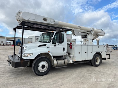 Altec AM55E 56 ft on 2013 International 4300 4x2 Bucket Truck