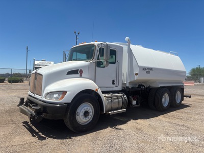 2016 Kenworth T370 4000 gal 6x4 Water Truck