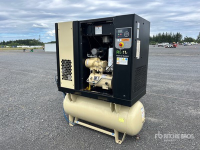 2021 Ingersoll Rand RS11I-A138-TAS 58 cfm Skid-Mounted Compresor de aire