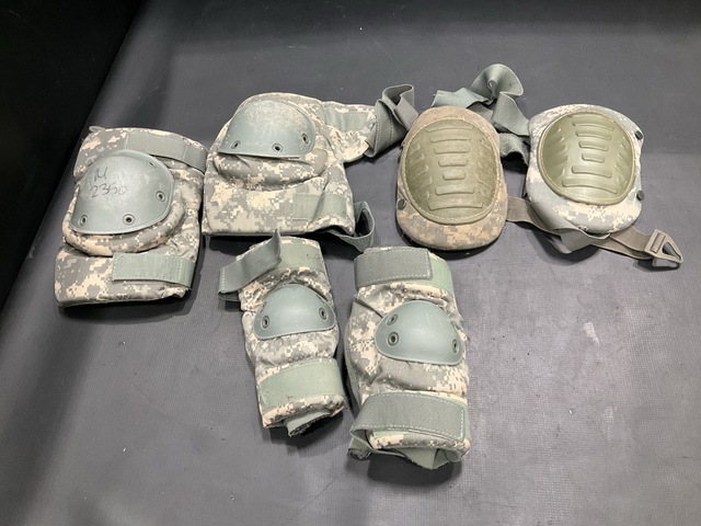 (136) Pairs of Elbow Pads, (109) Pairs of Knee Pads & (3) Elbow & Knee Pad Sets