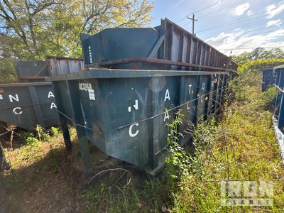 Quantity of (2) 22 ft 30 cyd Abrollcontainer