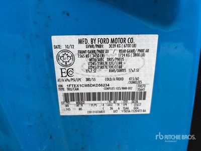 2013 Ford F-150 XLT 4x2 Pickup